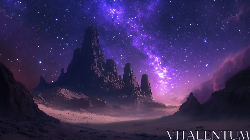 Cosmic Mountains and Starlight