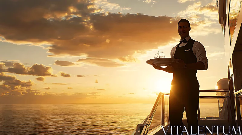 Luxurious Yacht Experience at Sunset