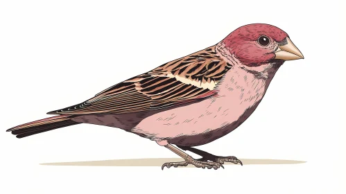 Artistic Bird Illustration