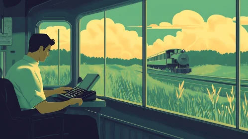 Vintage Train Travel: Writer on the Rails