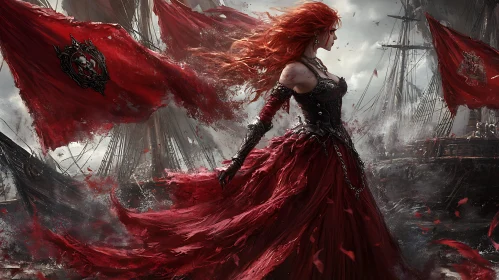 Lady of the Red Sails