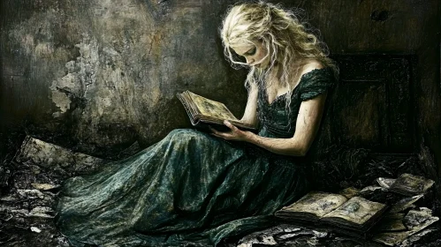 Lost in Words: A Woman's Literary Escape