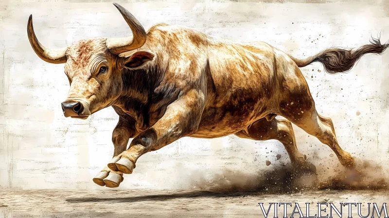 Charging Bull Artwork