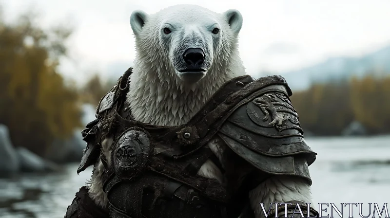 Bear Warrior in Protective Armor