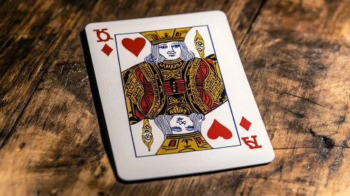 Playing Card King of Hearts