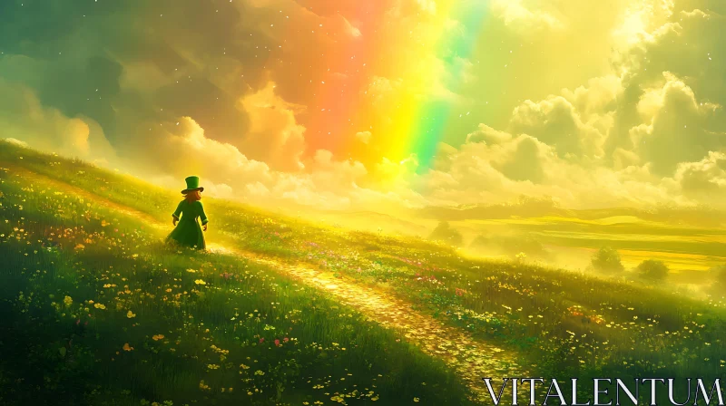 Enchanting Walk to the Rainbow's End
