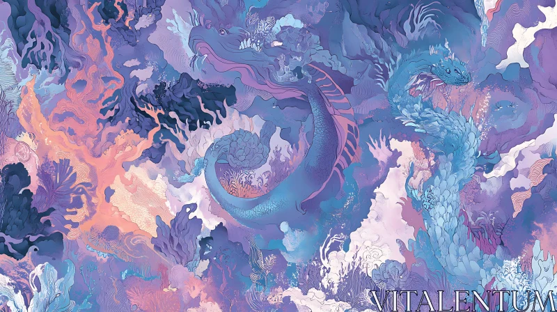 AI ART Dreamlike Dragon Art