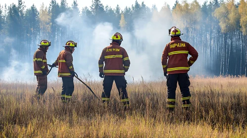 Forest Fire Control Efforts