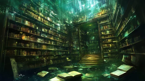 Submerged Library of Forgotten Tales