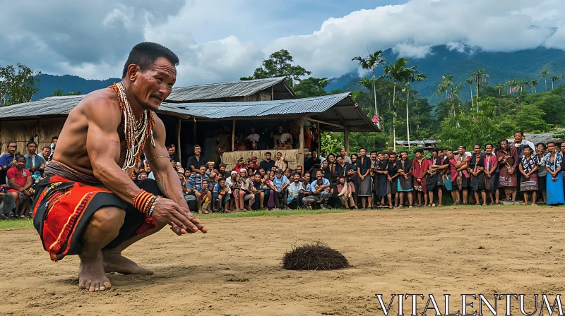 AI ART Traditional Gathering and Performance