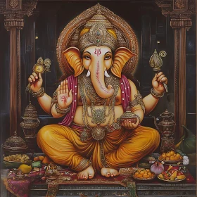 Lord Ganesha: A Spiritual Depiction
