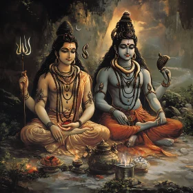 Meditative Gods Artwork
