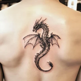 Mythical Dragon Ink Art Tattoo