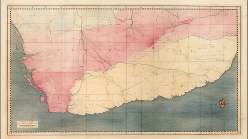 Vintage Geographic Chart