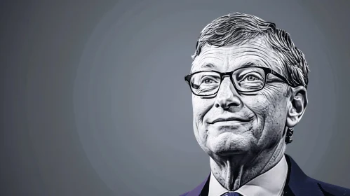 Bill Gates Professional Portrait