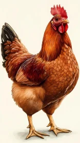 Chicken Illustration