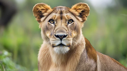 Regal Lioness Gaze