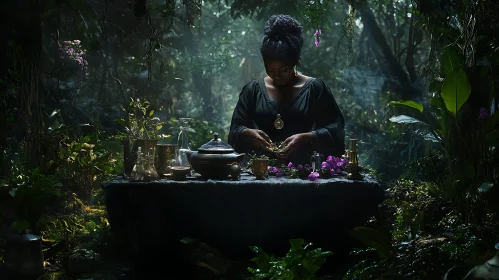 Enchanting Forest Herbalist