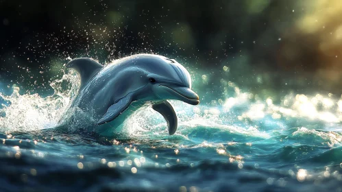 Dolphin in Motion