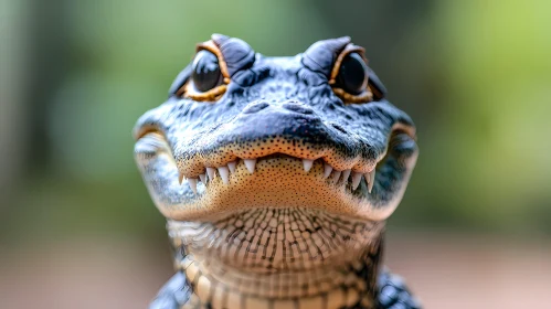 Detailed Reptile Portrait