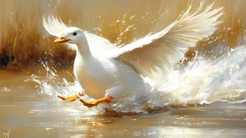 Energy of a Duck on Water