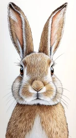 Charming Bunny Illustration