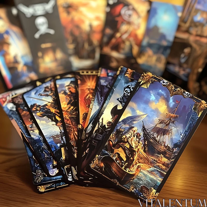 AI ART Intricate Fantasy Card Art