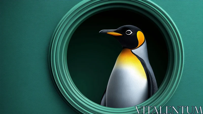 AI ART Artistic Penguin Design