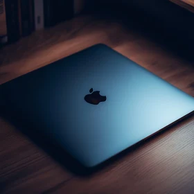 Modern Laptop with Metallic Finish