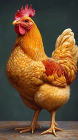 Majestic Farm Bird Display