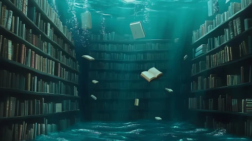 Submerged Books: An Aquatic Literary Dream