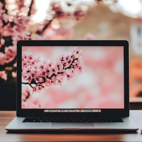 Tech and Nature: Cherry Blossom on Display