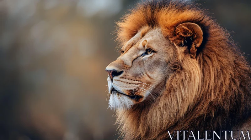 Majestic Lion AI Image