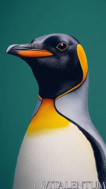 Vivid Penguin Image AI Image