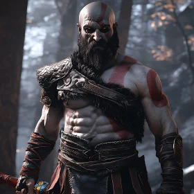 Powerful Warrior Portrait