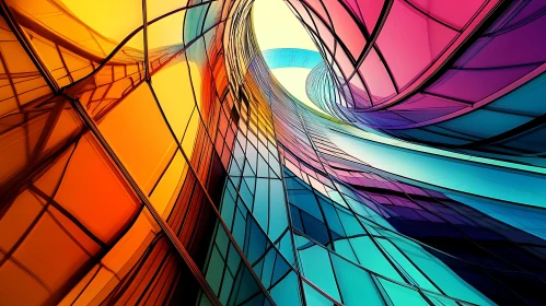 Glass Building Abstract