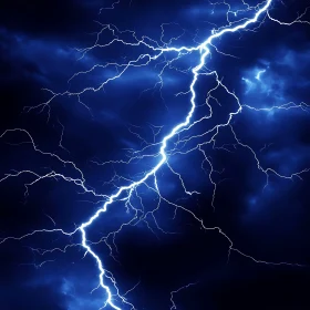 Blue Lightning Strike