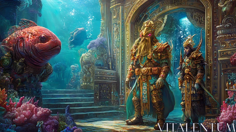 AI ART Aquatic Realm Guardians