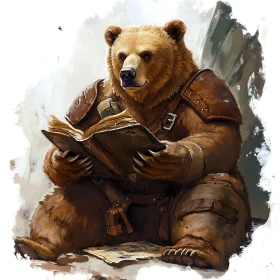 Armored Bear Lost in Literature