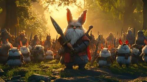 Forest Guardians: Rabbit Warrior Army