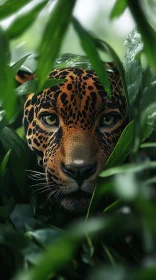 Leopard Amongst Leaves