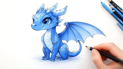 Azure Dragon Sketch