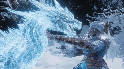 Warrior and the Ice Dragon