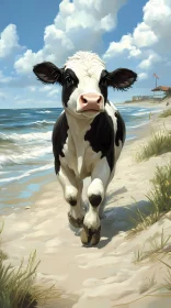 Beachside Cow Walk
