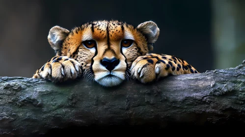 Cheetah Relaxing in the Wild