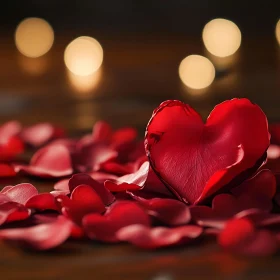 Heart of Rose Petals