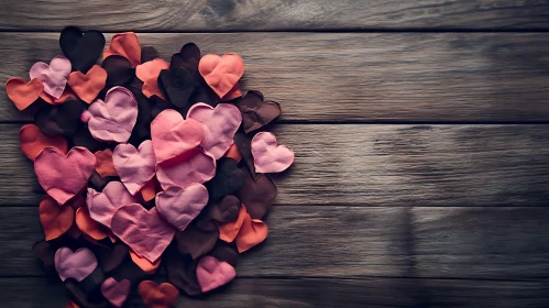 Hearts on Wood: A Valentine's Day Still Life