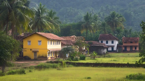 Tropical Village Houses