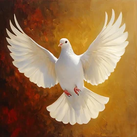 Soaring Dove, Symbol of Peace