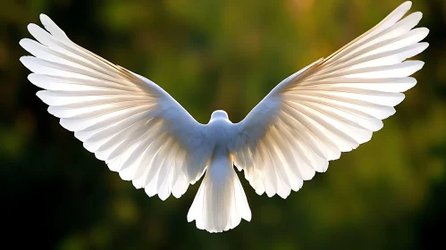 White Dove Ascending